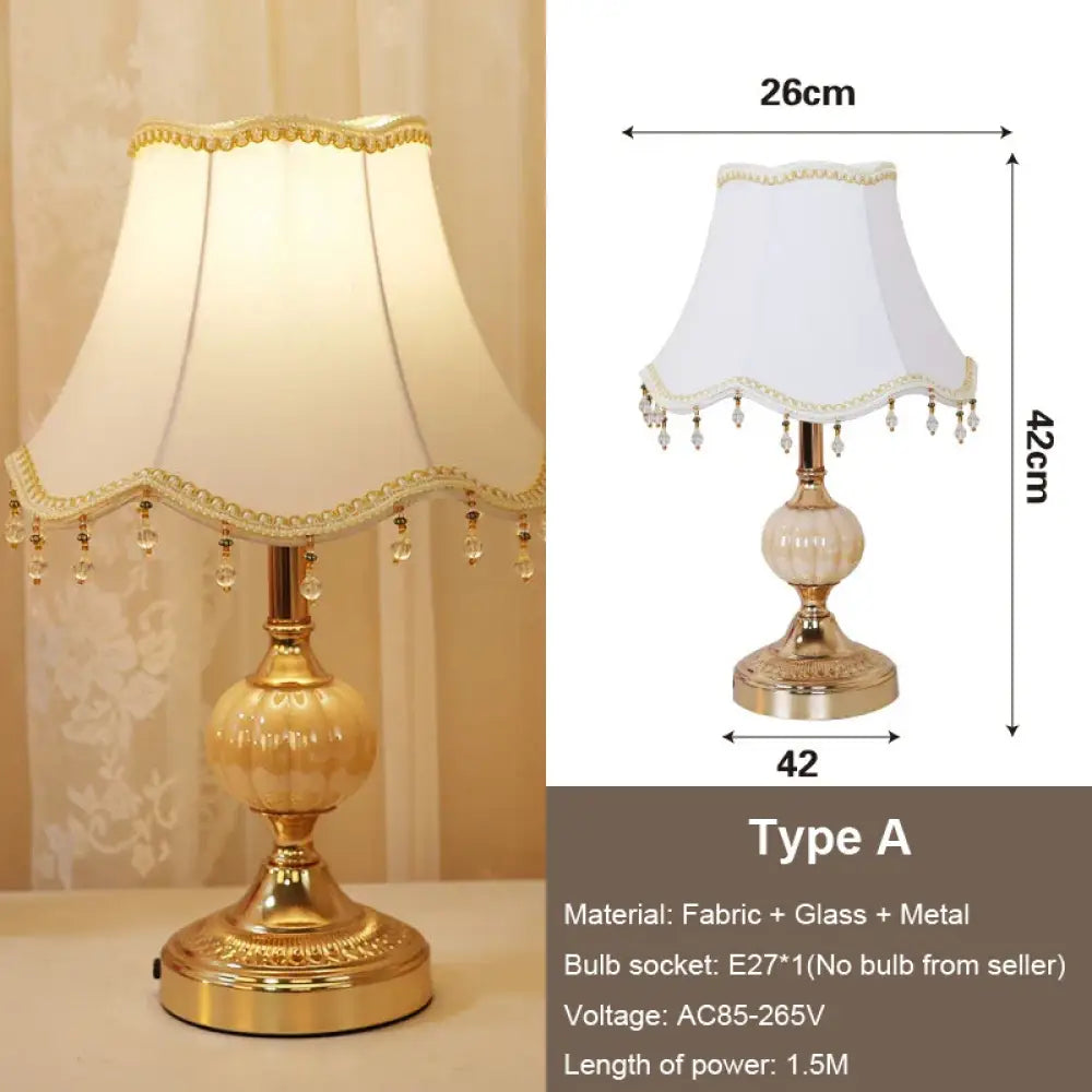 Modern Vintage Table Lamp | Bedroom & Bedside Lighting