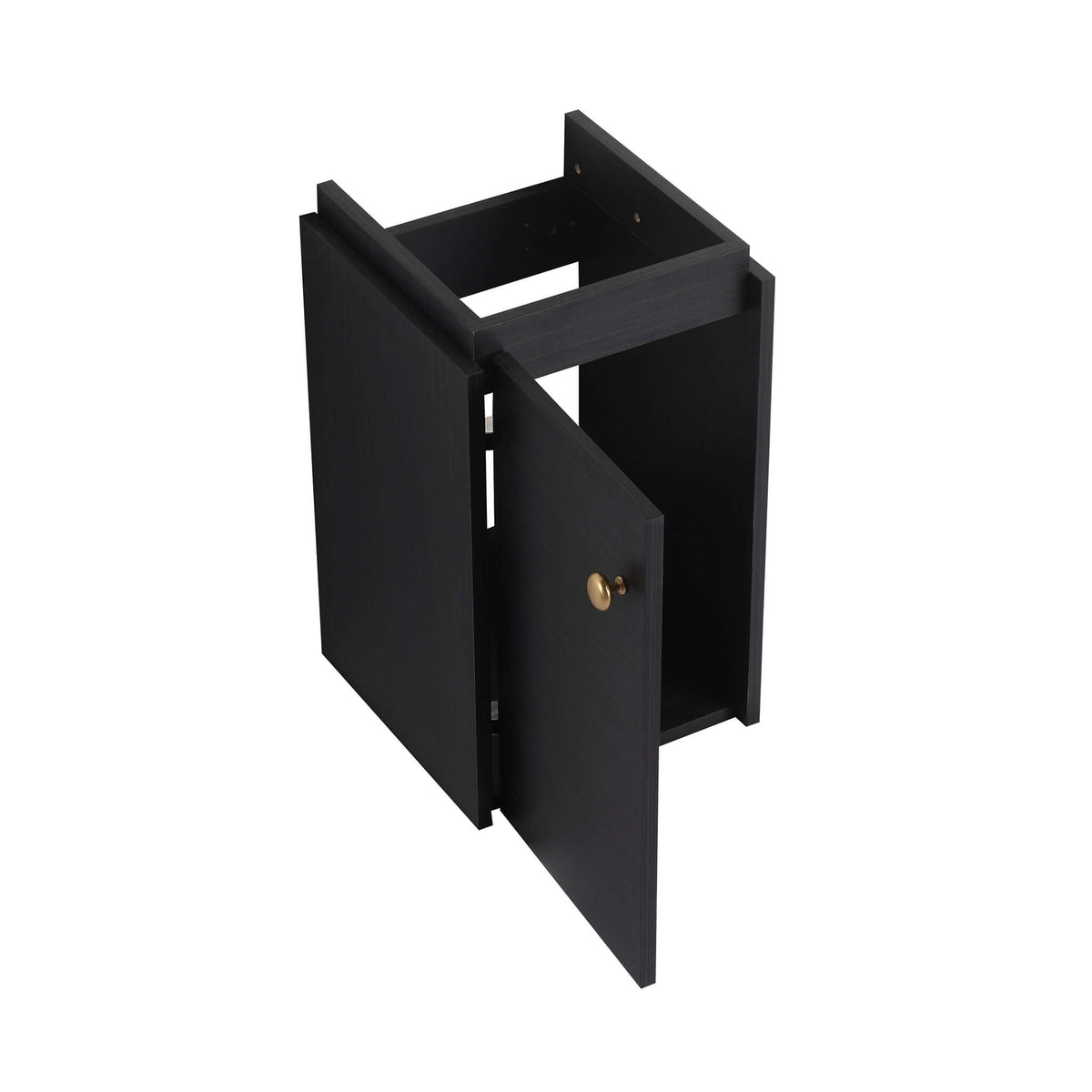 Modern Wall-Mounted Bathroom Vanity With Ceramic Sink And Soft Close Door (SAK05214)