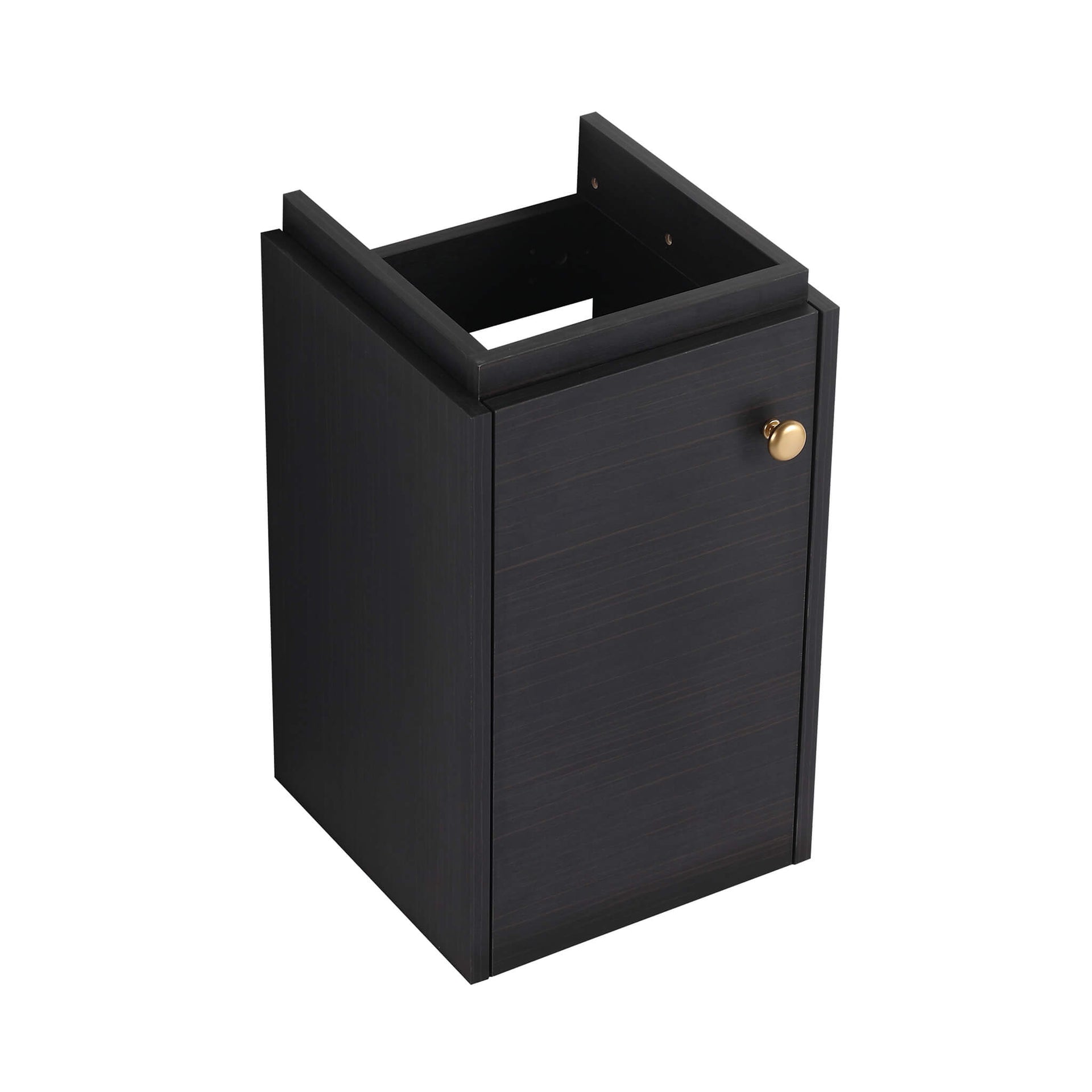 Modern Wall-Mounted Bathroom Vanity With Ceramic Sink And Soft Close Door (SAK05214)