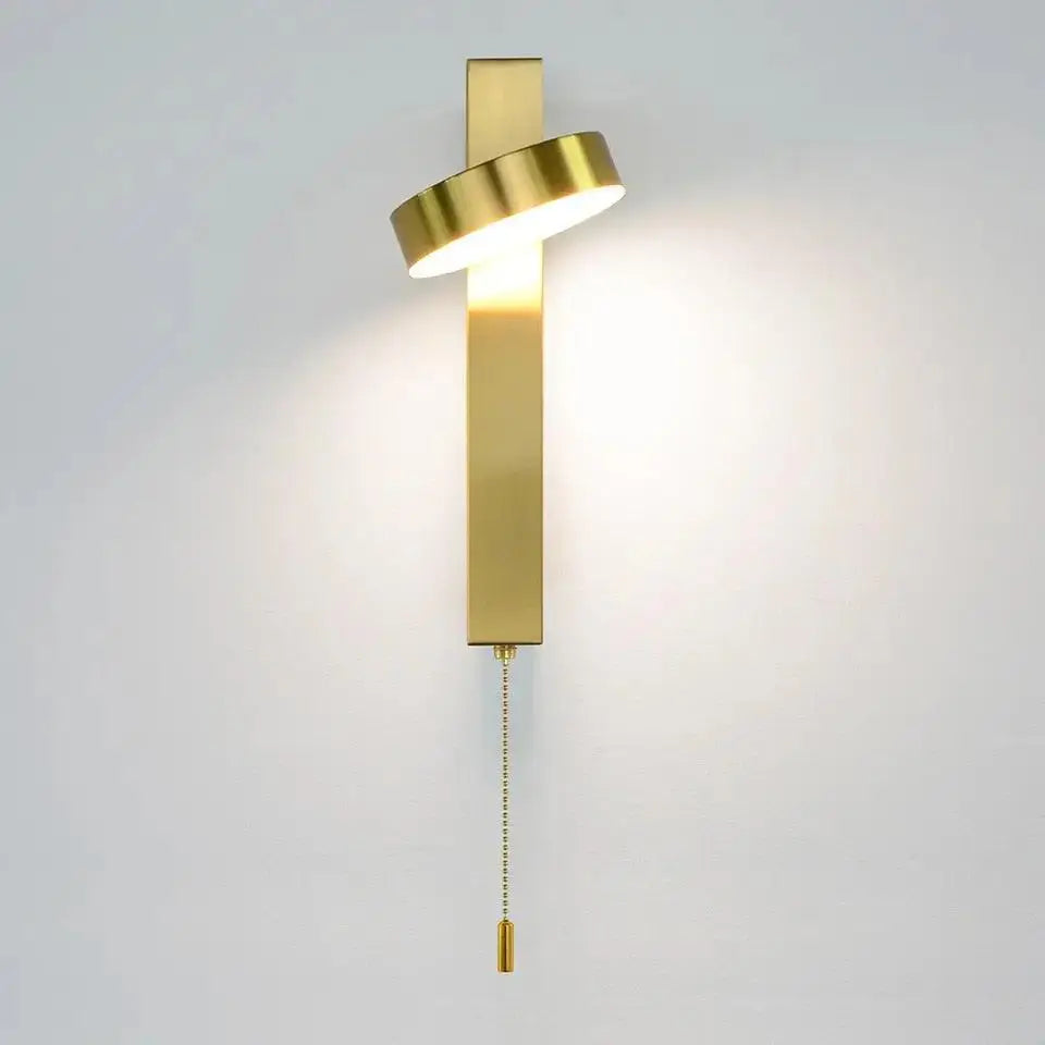 Gold Adjustable Wall Sconce