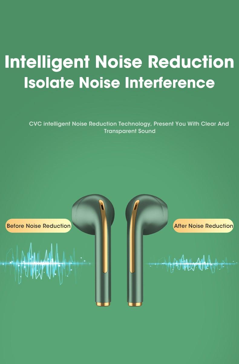 Modern White Wireless Bluetooth Headphones Waterproof HIFI-Sound Music Earphones For Outdoor Sport Workout Headset Sports Headphones Wireless Wearable Music Player Built-in Sweatproof Headphones With Charging Case Bluetooth 5.0