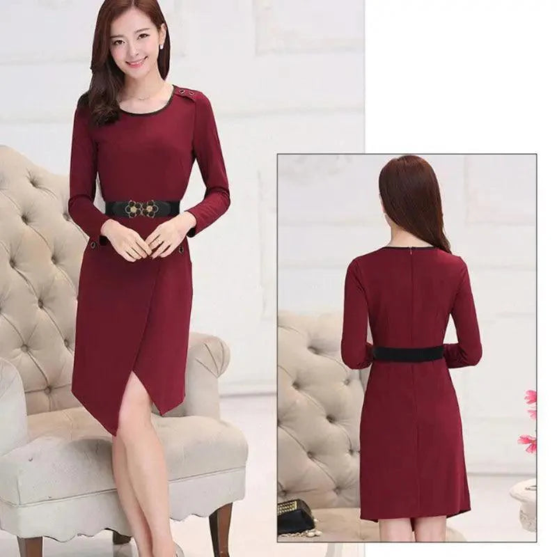 Modern Wide Fabric Strap Silver Metal Buckle Belts For Women Trendy Fashion Stretchable Classic Belts