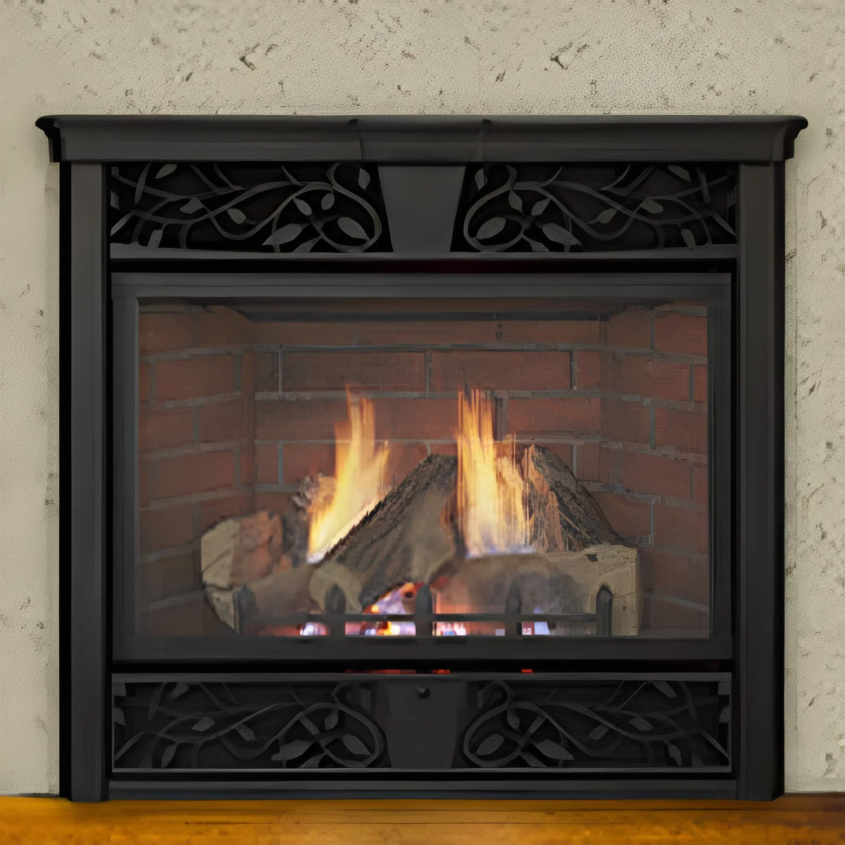 Monessen 24-Inch Traditional Style Vent-Free Natural Gas Fireplace With IPI control System [VFC24LNI] (SAK59142)