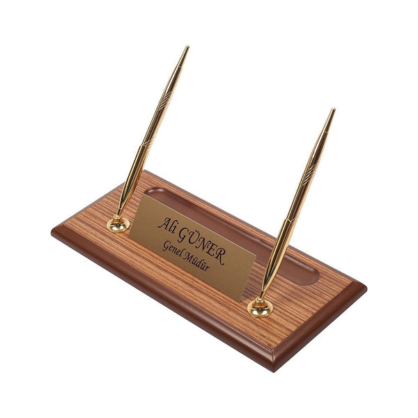 MOOG Zebrona Leather Desk Organizer Set- 11 PCS