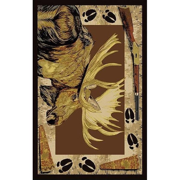 Moose Call 4 x 6 Rug