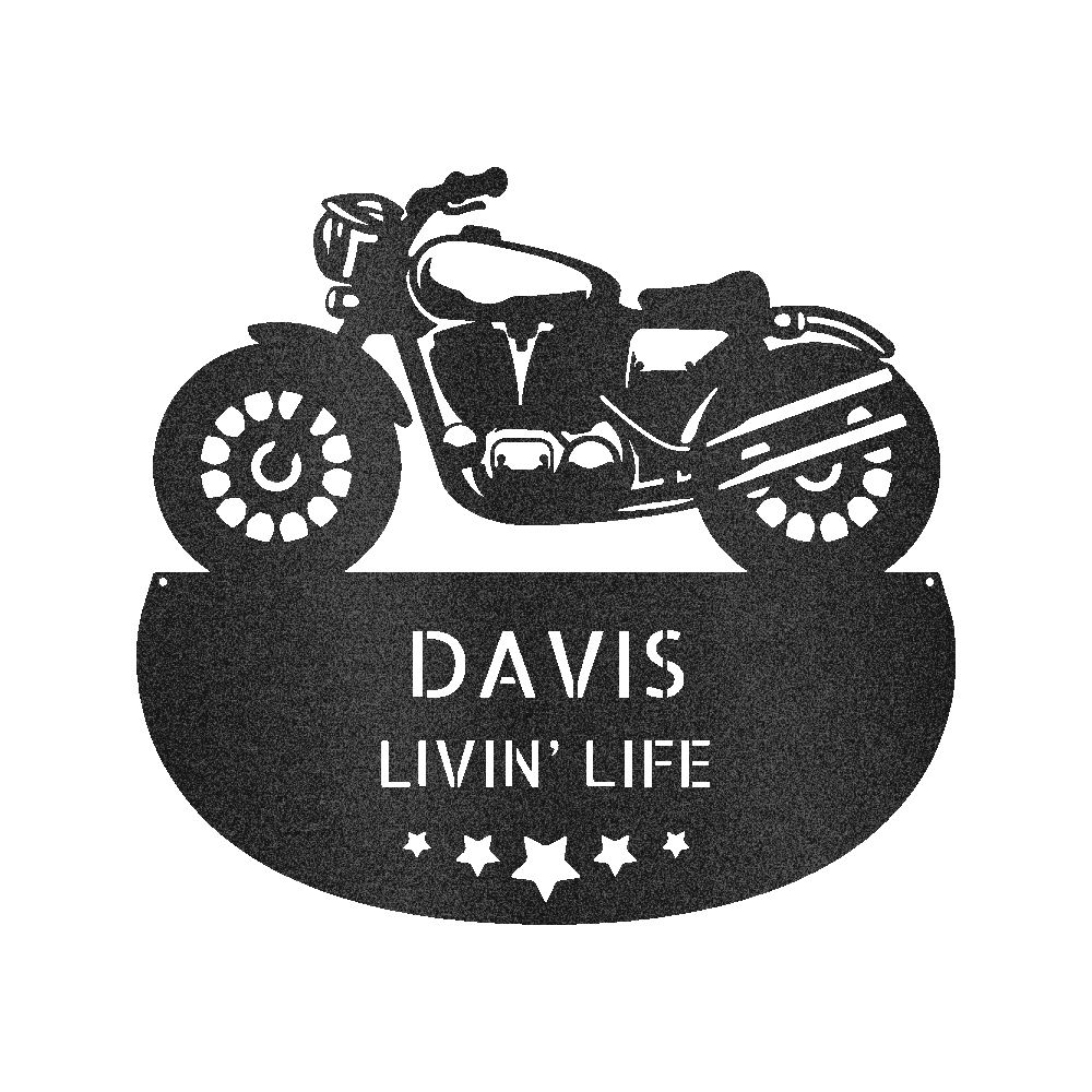 Motorcycle Personalized Gifts - Custom Metal Sign