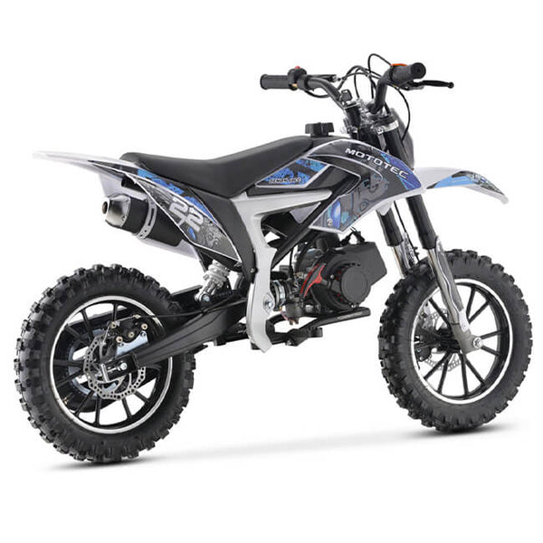 MotoTec Demon 50CC 2-Stroke Kids Gas Dirt Bike (SAK76541)