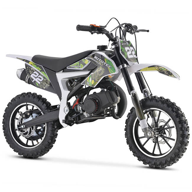 MotoTec Demon 50CC 2-Stroke Kids Gas Dirt Bike (SAK76541)
