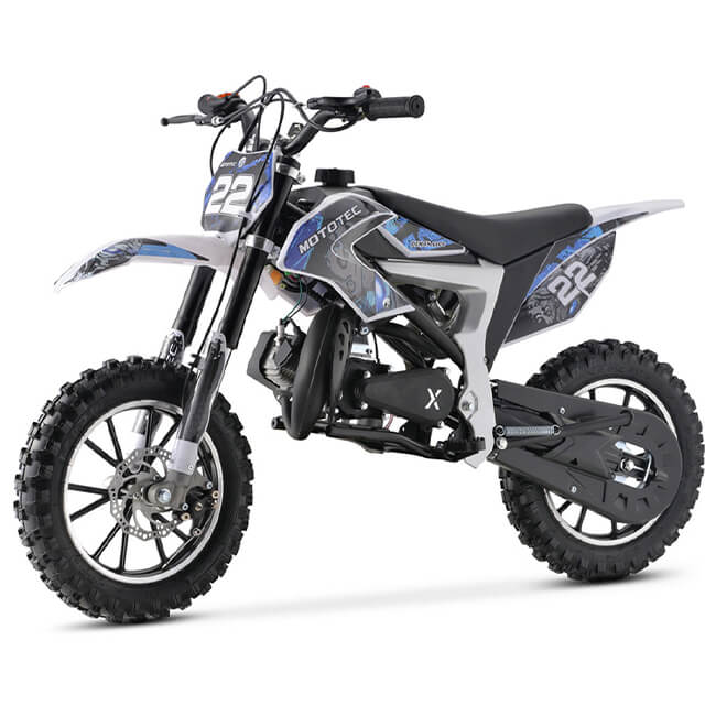 MotoTec Demon 50CC 2-Stroke Kids Gas Dirt Bike (SAK76541)