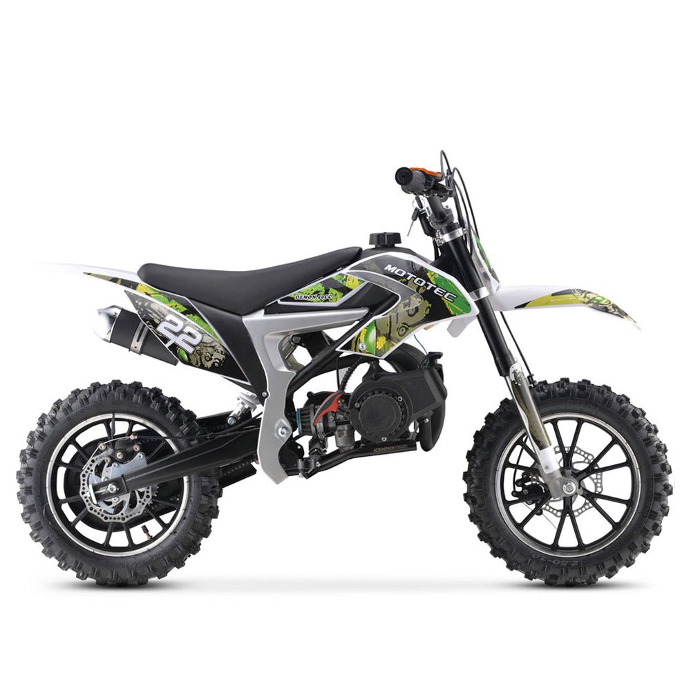 MotoTec Demon 50CC 2-Stroke Kids Gas Dirt Bike (SAK76541)