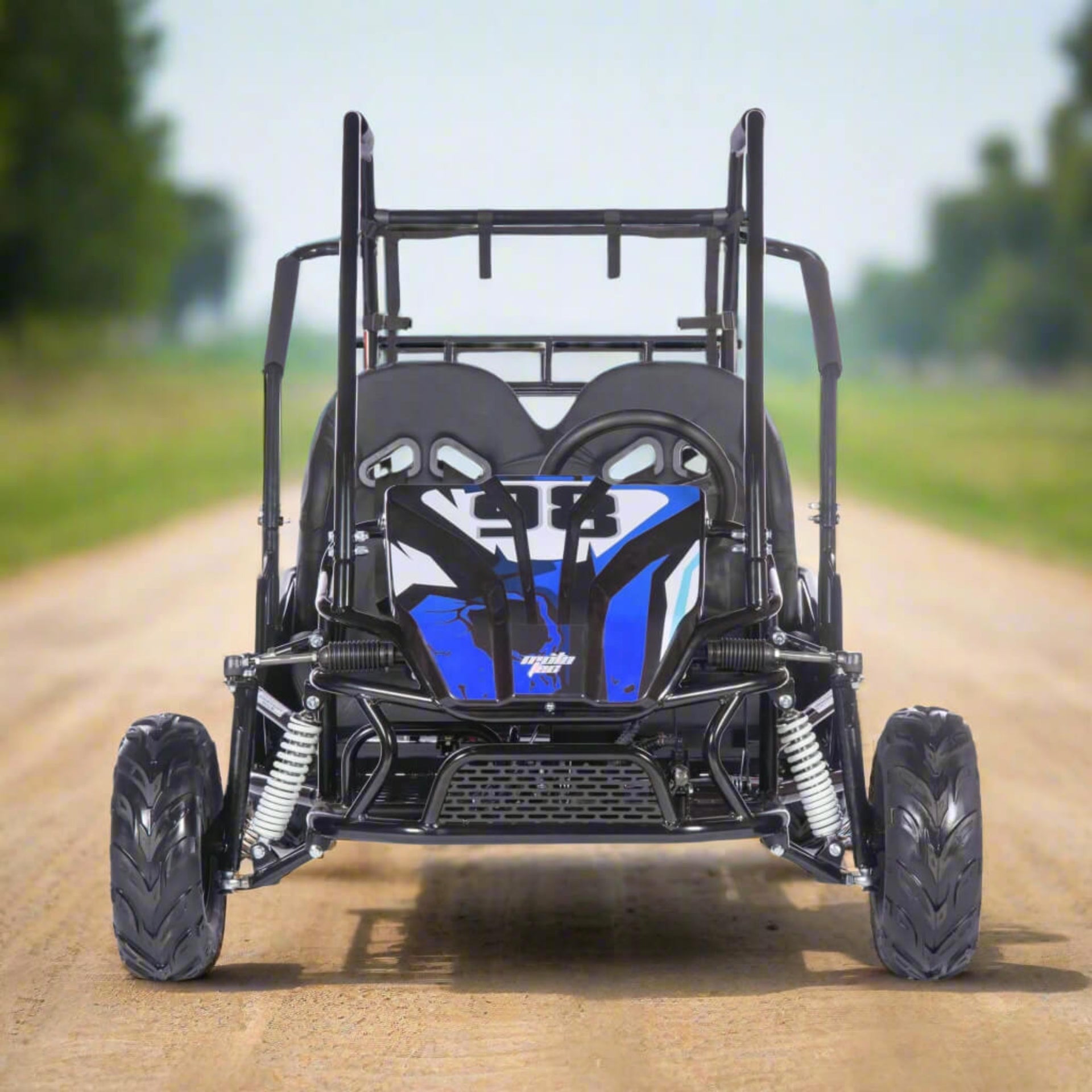 MotoTec Mud XL 212CC 2-Seat Go Kart With Full Suspension (SAK27195)