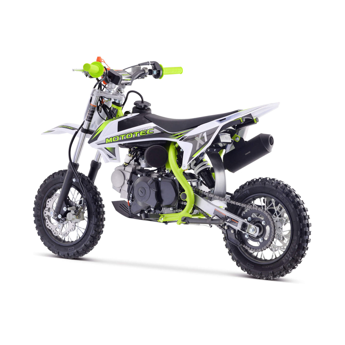 MotoTec X1 110CC 4-Stroke Single-Cylinder Air-Cooled Gas Dirt Bike (SAK42680)