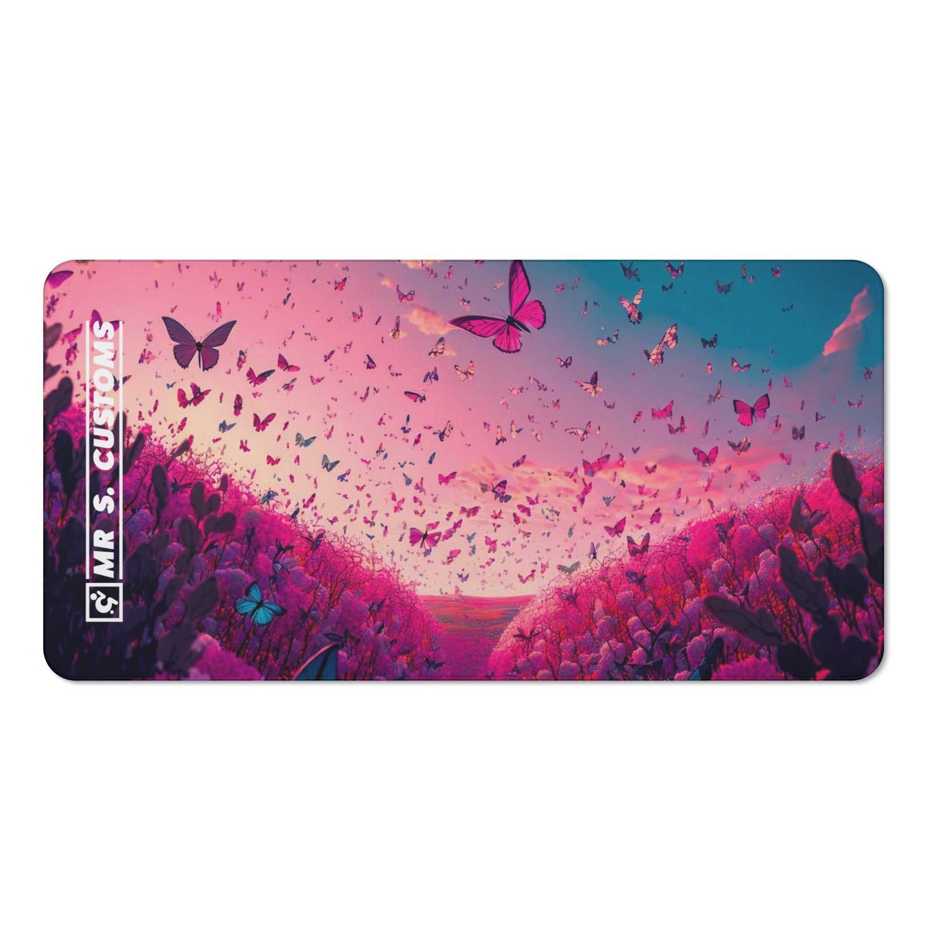 Mr S Customs - Bath / Beach Towel - Butterflies