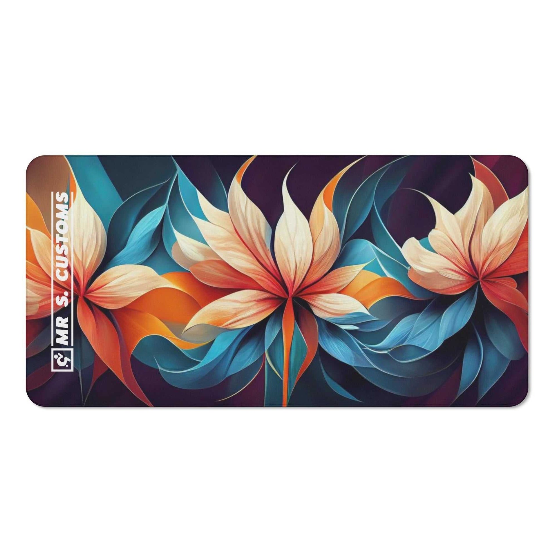 Mr S Customs - Bath / Beach Towel - Flowers 2