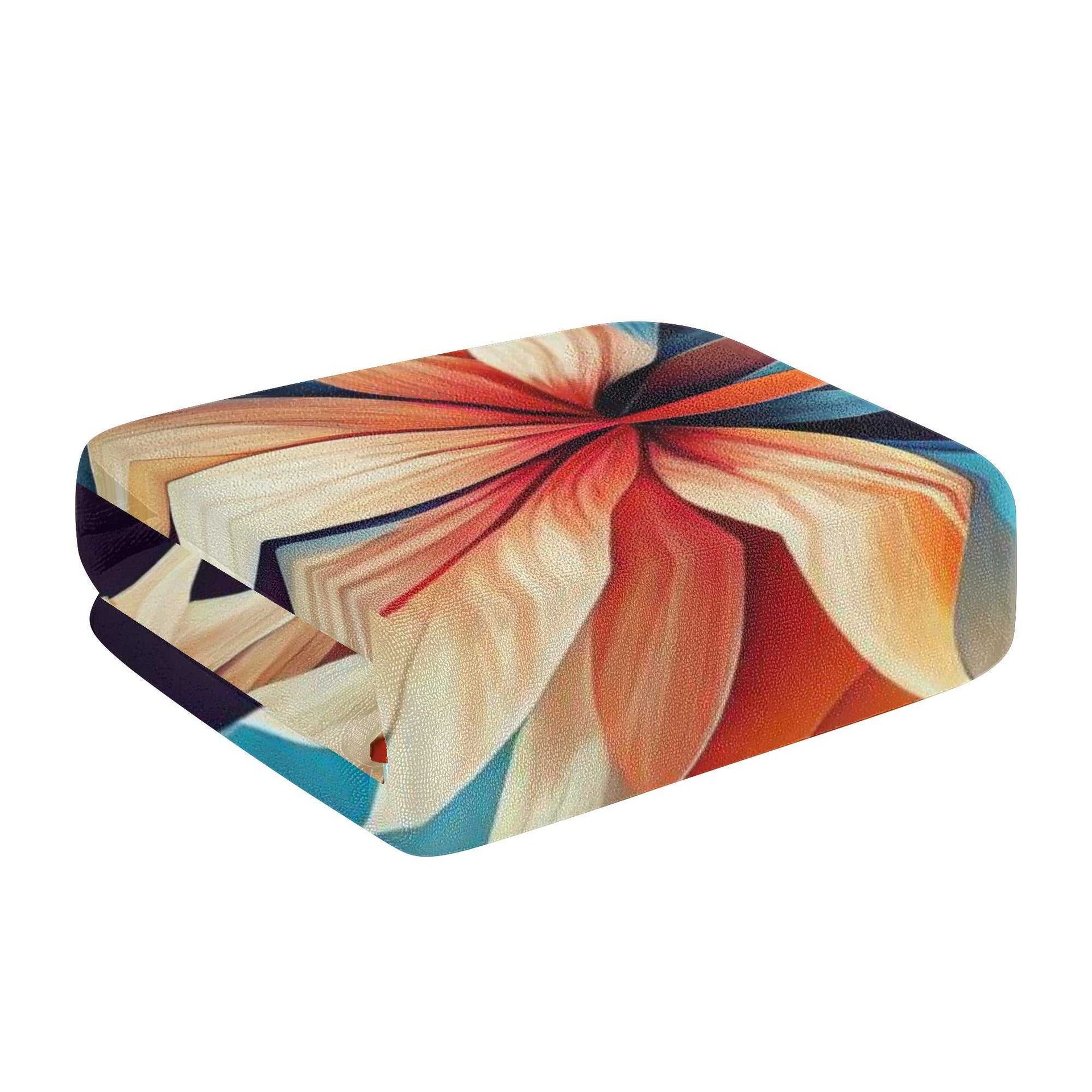 Mr S Customs - Bath / Beach Towel - Flowers 2