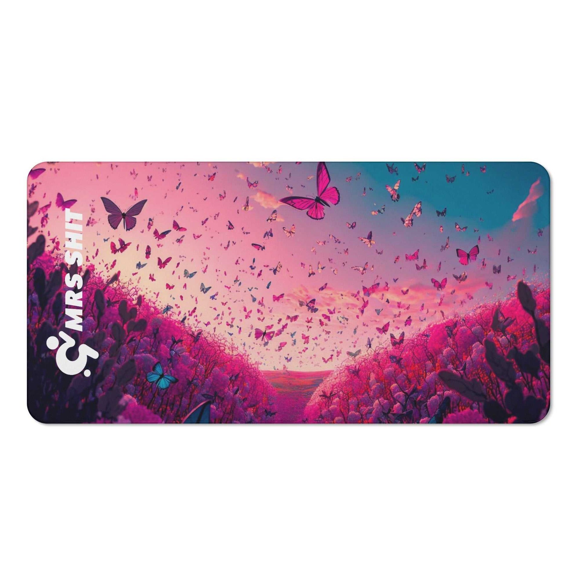 Mrs Shit - Bath / Beach Towel - Butterflies