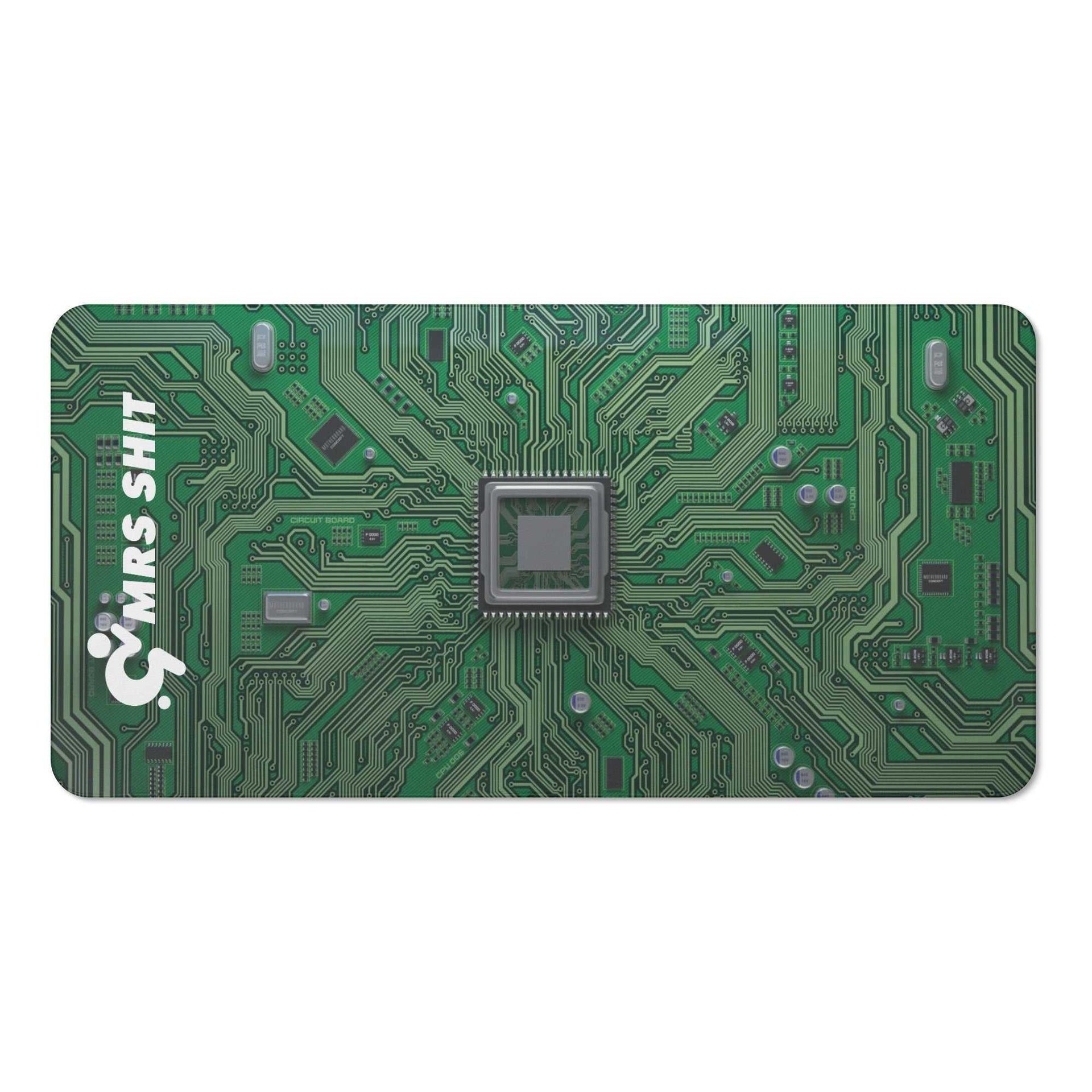 Mrs Shit - Bath / Beach Towel - Computer Circuit