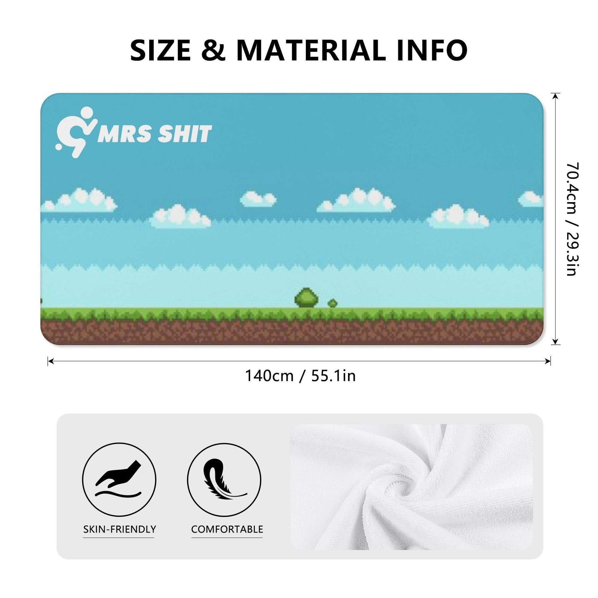 Mrs Shit - Bath / Beach Towel - New Game