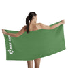 Mrs Shit - Bath / Beach Towel - Pastel Green
