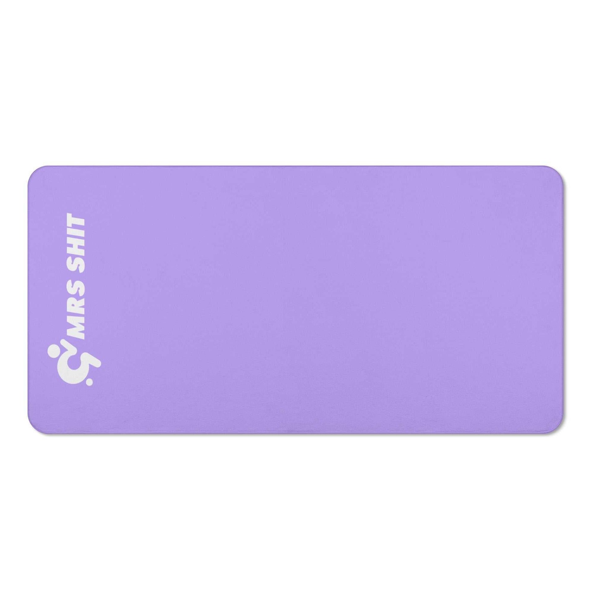 Mrs Shit - Bath / Beach Towel - Pastel Purple 2