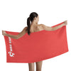 Mrs Shit - Bath / Beach Towel - Pastel Red