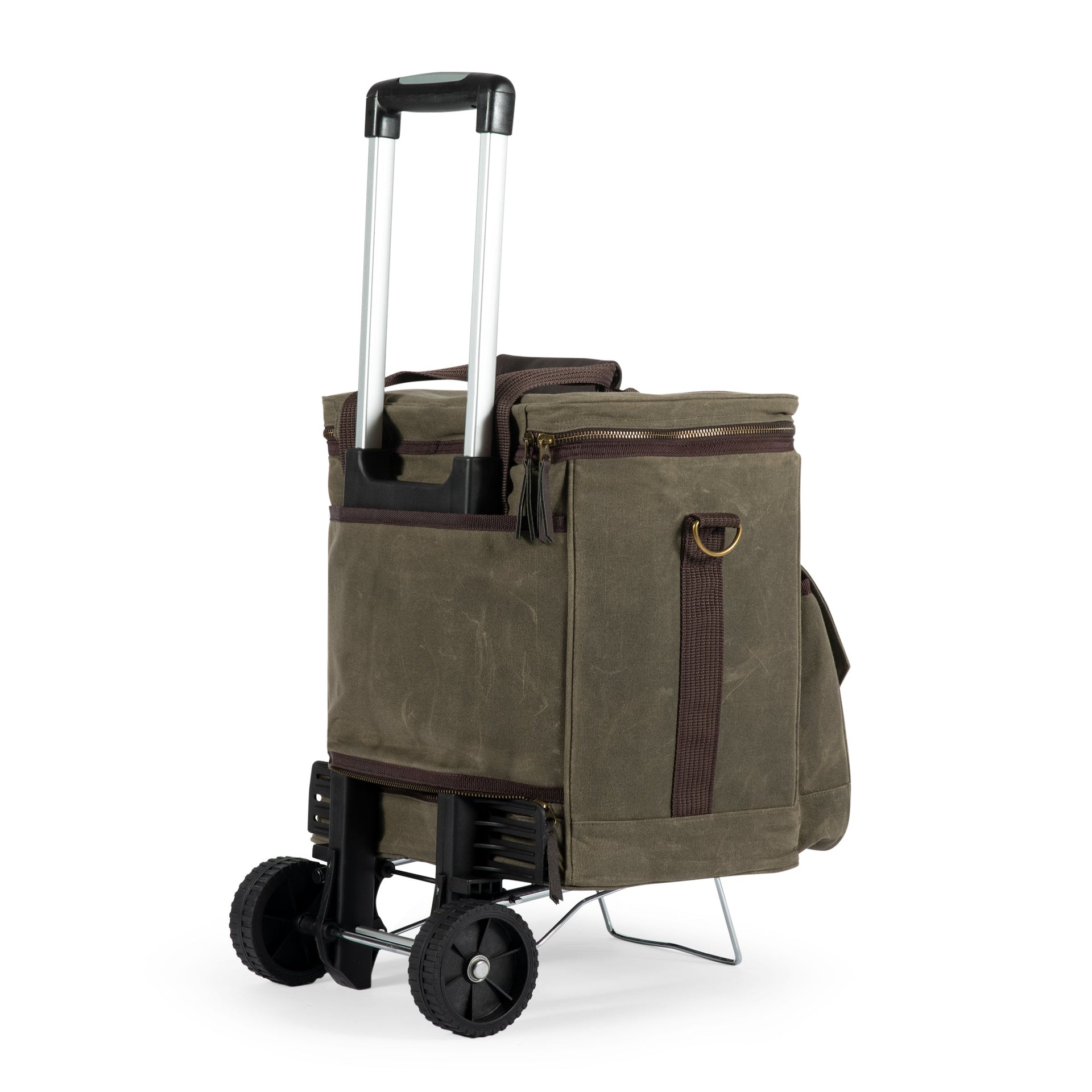 Weekender 6 Bottle Insulated Wine Bag with Trolley