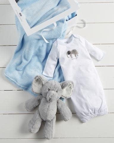 Mud Pie Elephant Plush Pal Gift Set