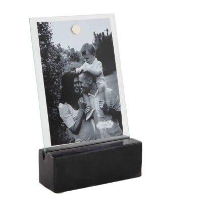 Mud Pie Black Marble Stand Frame