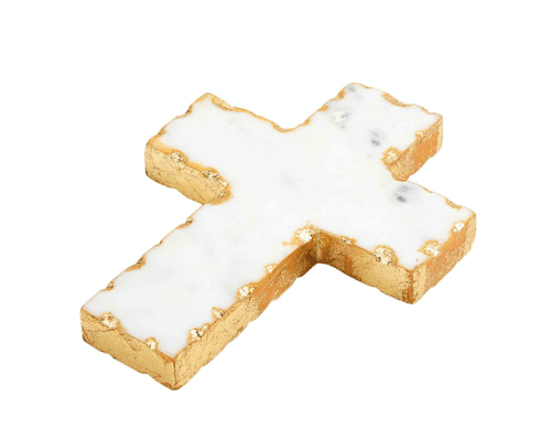 Mud Pie Gold Edge Cross
