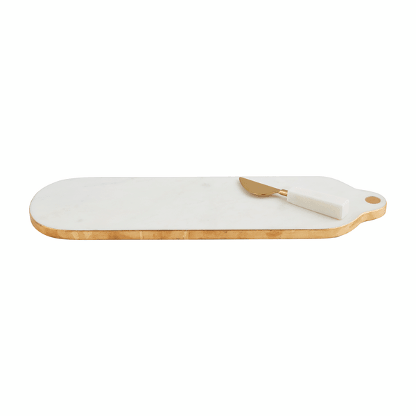 Mud Pie Marble & Gold Board Set