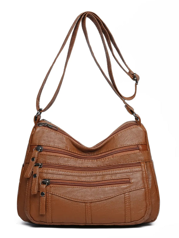 Multi-Compartment Crossbody Bag