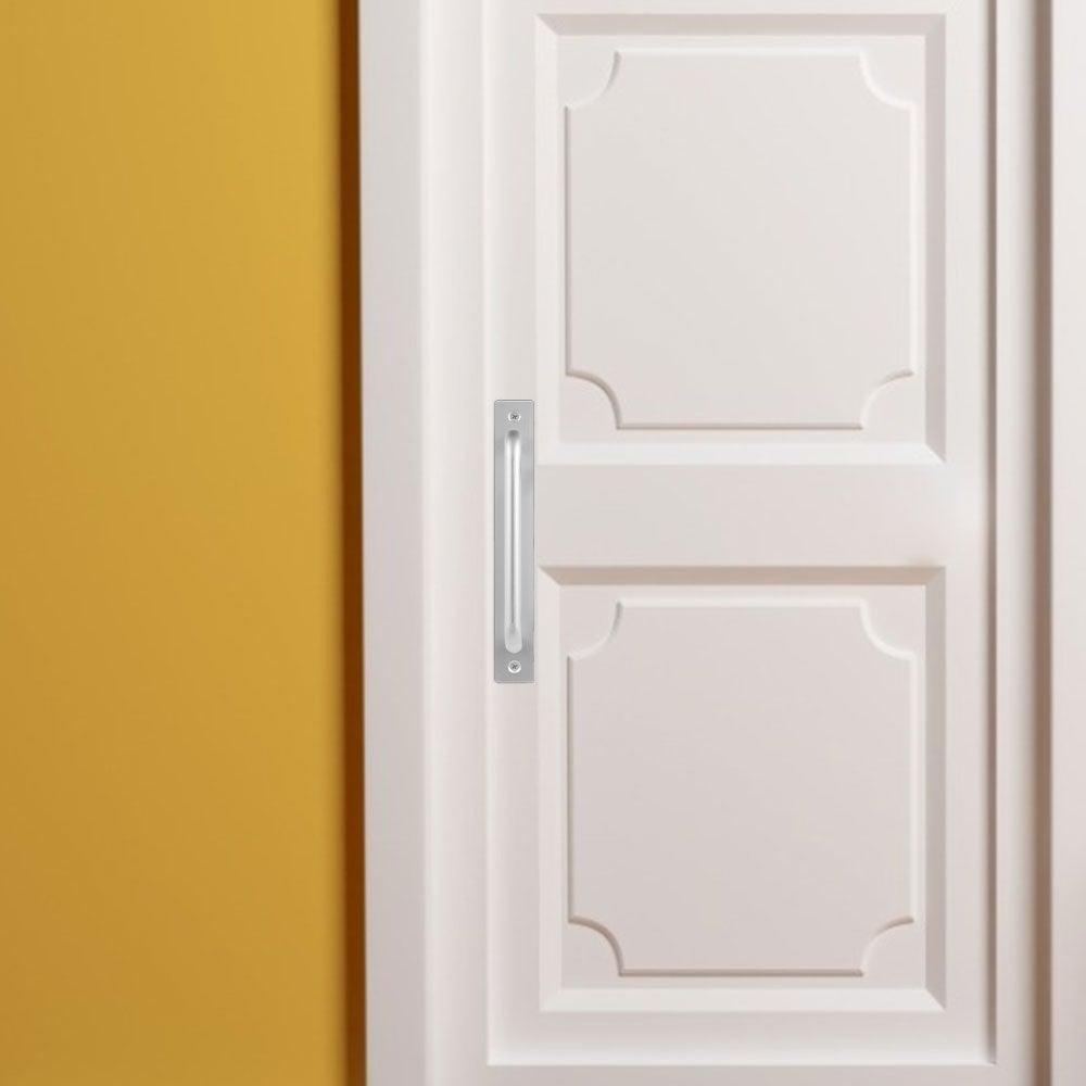 Multi-Purpose Door Handles Balcony Bedroom Cupboard Drawer Pulls Furniture Knobs Kitchen Bar Cabinet Door Handles Grab Hole Free Kitchen Cabinet Handle Furniture Hardwar