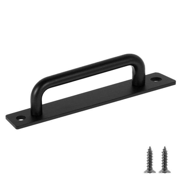 Multi-Purpose Door Handles Balcony Bedroom Cupboard Drawer Pulls Furniture Knobs Kitchen Bar Cabinet Door Handles Grab Hole Free Kitchen Cabinet Handle Furniture Hardwar
