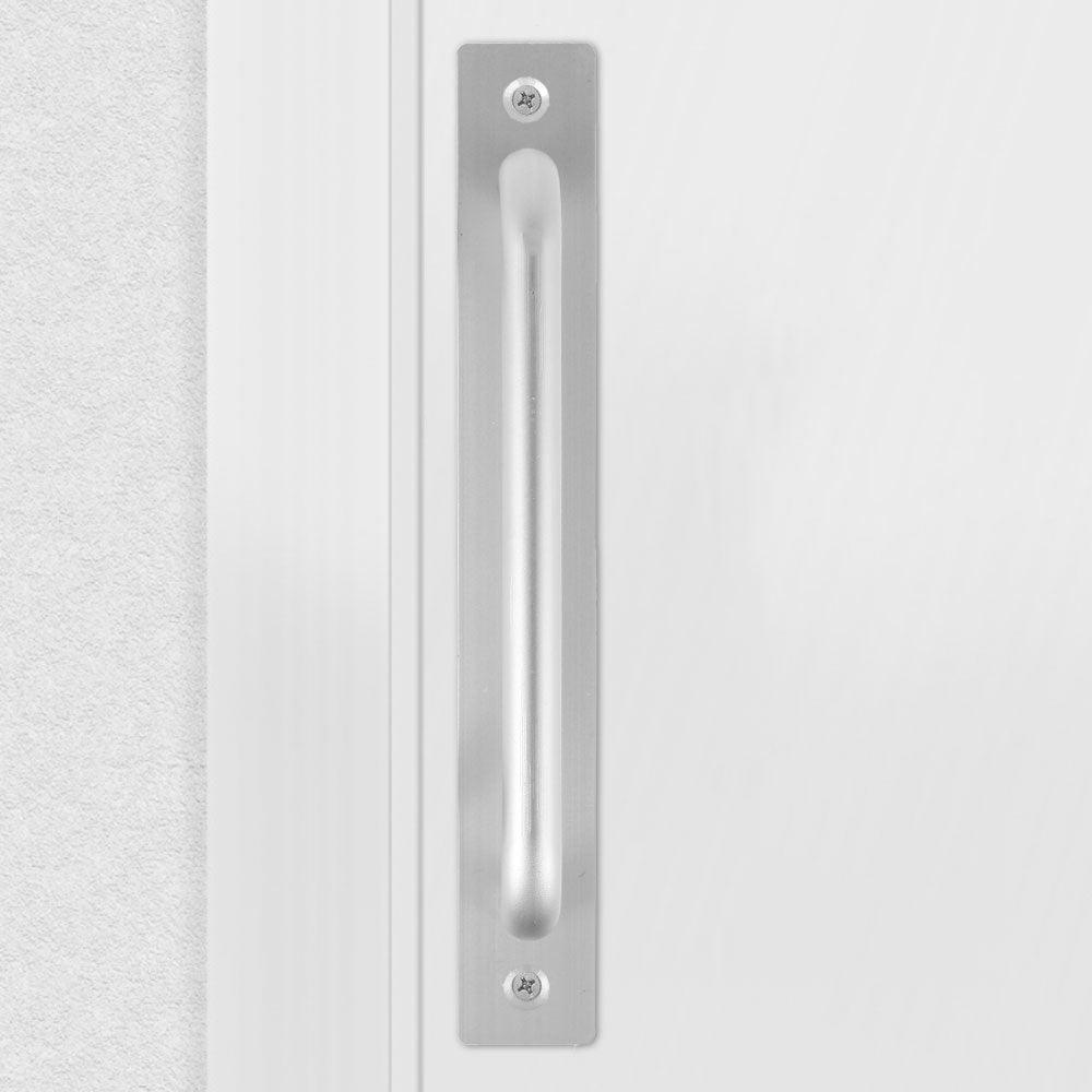 Multi-Purpose Door Handles Balcony Bedroom Cupboard Drawer Pulls Furniture Knobs Kitchen Bar Cabinet Door Handles Grab Hole Free Kitchen Cabinet Handle Furniture Hardwar