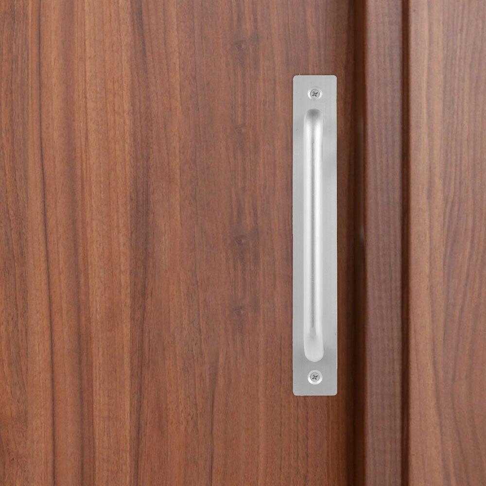 Multi-Purpose Door Handles Balcony Bedroom Cupboard Drawer Pulls Furniture Knobs Kitchen Bar Cabinet Door Handles Grab Hole Free Kitchen Cabinet Handle Furniture Hardwar