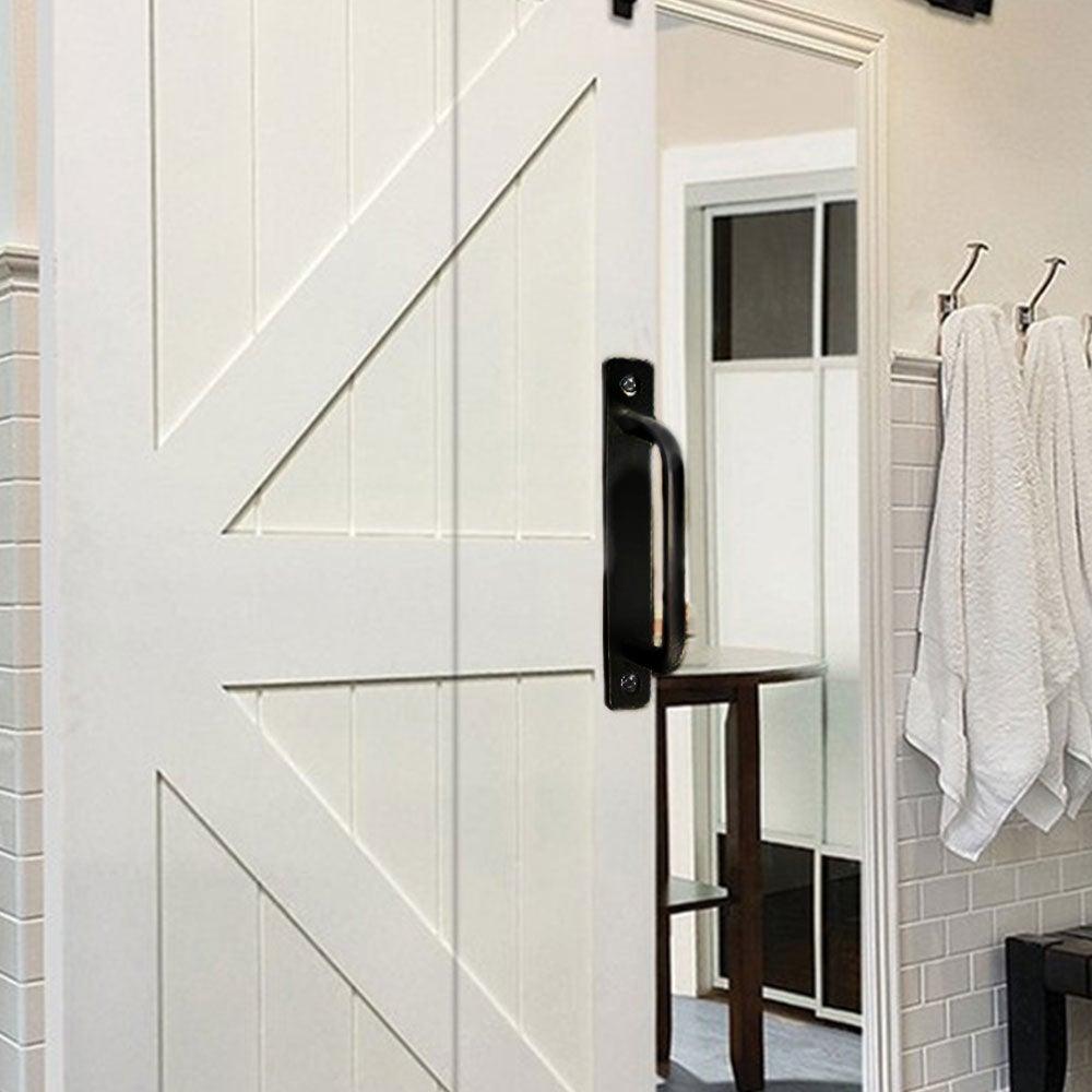 Multi-Purpose Door Handles Balcony Bedroom Cupboard Drawer Pulls Furniture Knobs Kitchen Bar Cabinet Door Handles Grab Hole Free Kitchen Cabinet Handle Furniture Hardwar