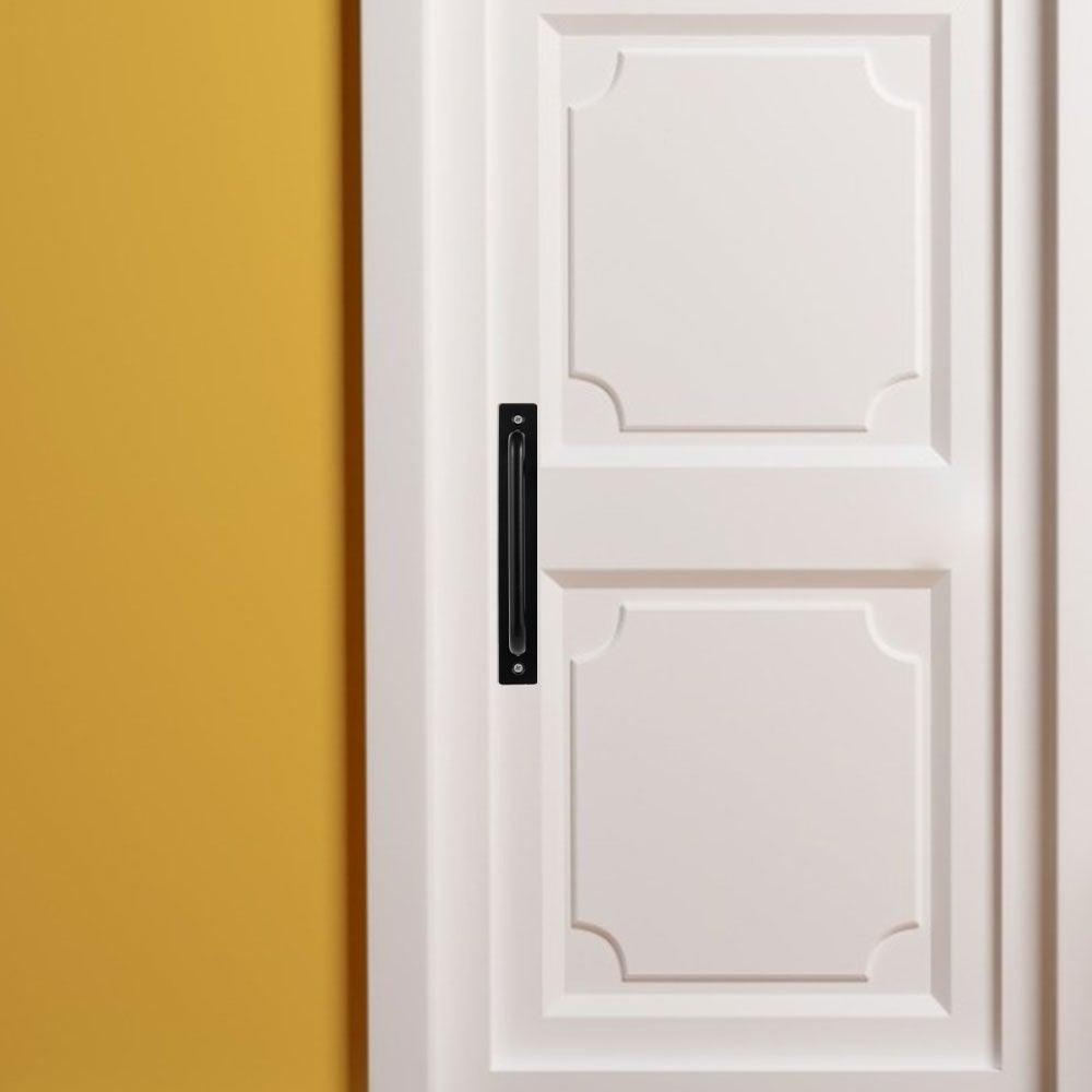 Multi-Purpose Door Handles Balcony Bedroom Cupboard Drawer Pulls Furniture Knobs Kitchen Bar Cabinet Door Handles Grab Hole Free Kitchen Cabinet Handle Furniture Hardwar