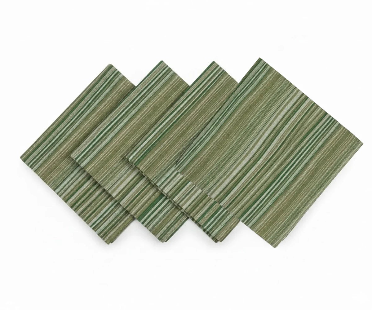 Striped Dinner Napkins