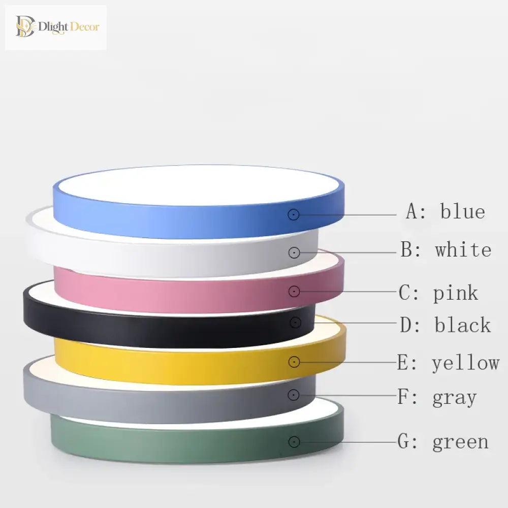 Multicolor Ceiling Light | Modern Interior Home Lighting