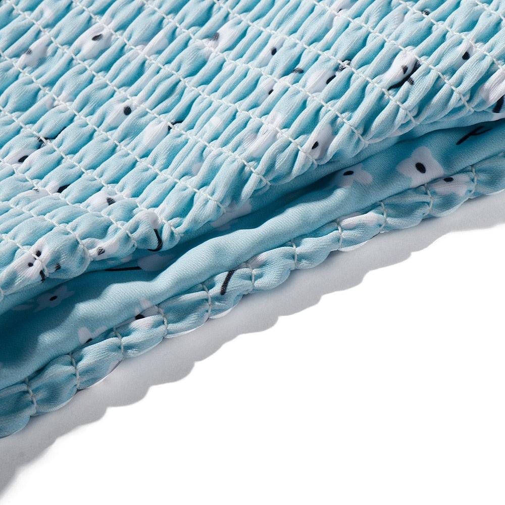 Multicolored Women Swimwear Modern Push Up Swimsuit Micro Bikinis Set Swimming Bathing Suit Beachwear Bikini Women's Bikini Set Two Piece Ribbed Padded Front Back Self-tie Triangle Bikini Lace Up Bottom