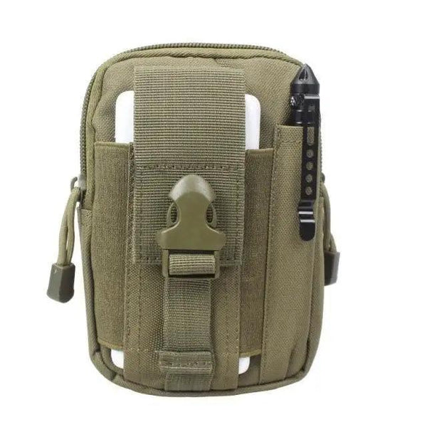 Multifunction Classic Water-Resistant Phone Bag Outdoor Waist Bag Portable Durable Large Capacity Bags