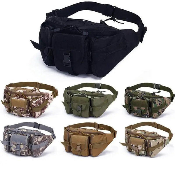 Multifunction Tactical Military Waist Bag Classical Design Outdoor Sports Running Men Travel Fanny Bag