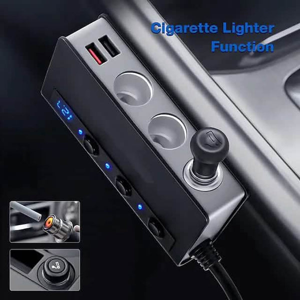 Multifunctional Car Charger Socket