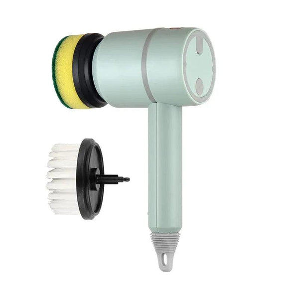 Multifunctional Electric Cleaning Brush with Scouring Pad Attachment - Gifts for You 'n Me