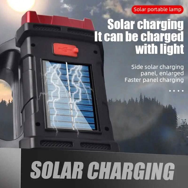 Multifunctional LED Solar Camping Light