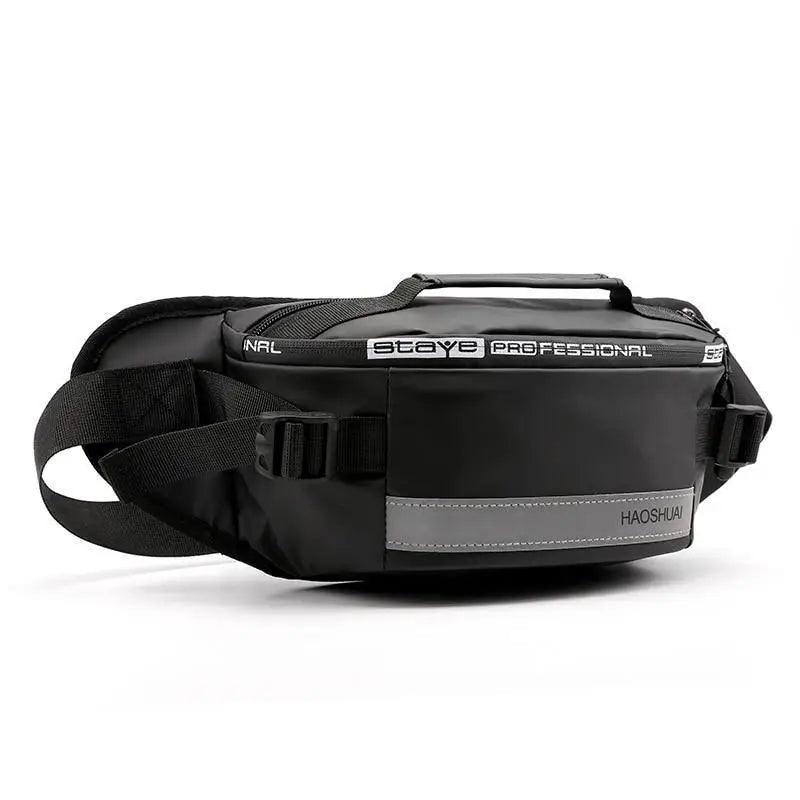 Multifunctional Outdoor Anti-Theft Waist Bag Men Fashionable Waterproof Fanny Pack Adjustable Belt Travel Bag