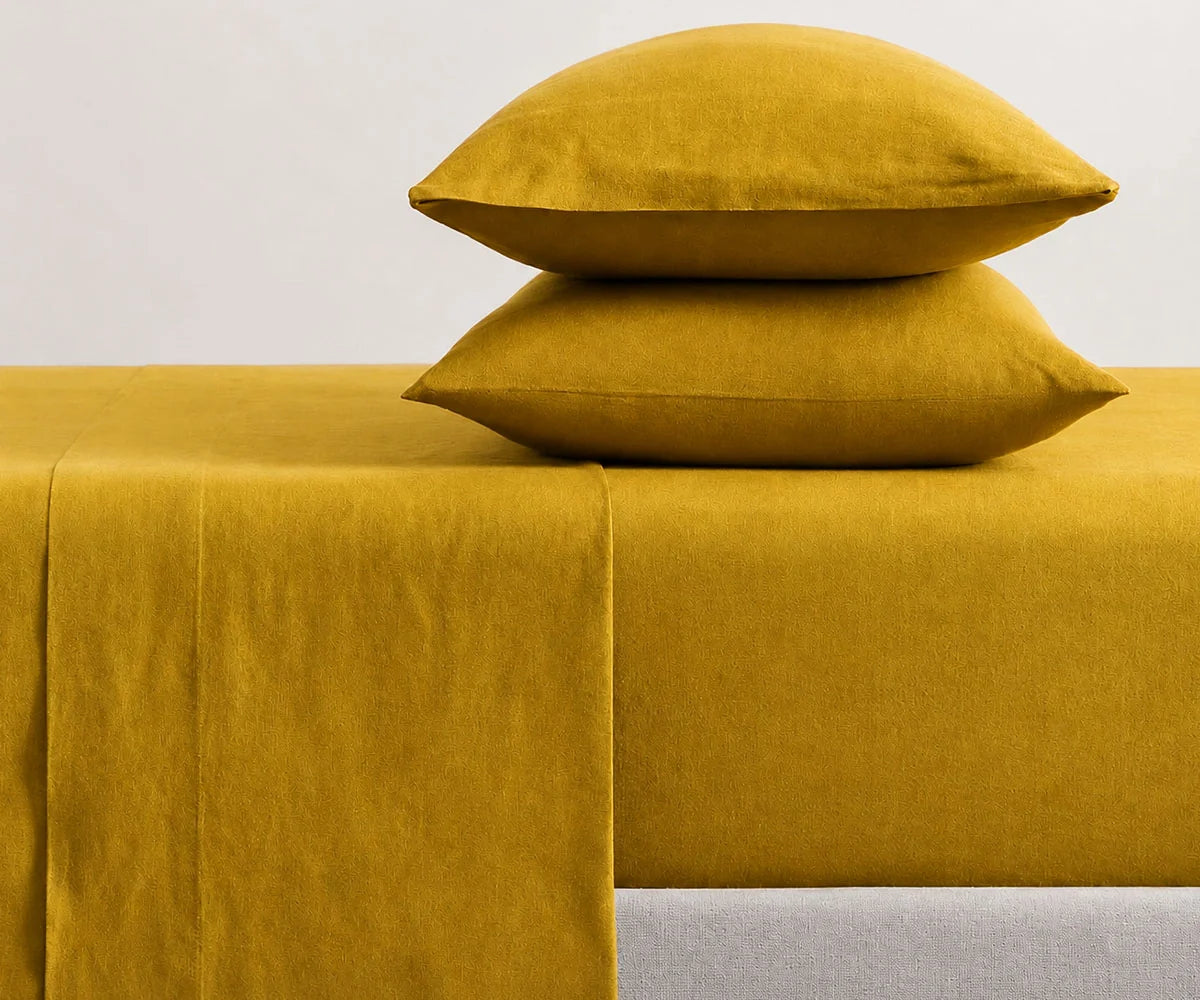 Mustard Sheet Set