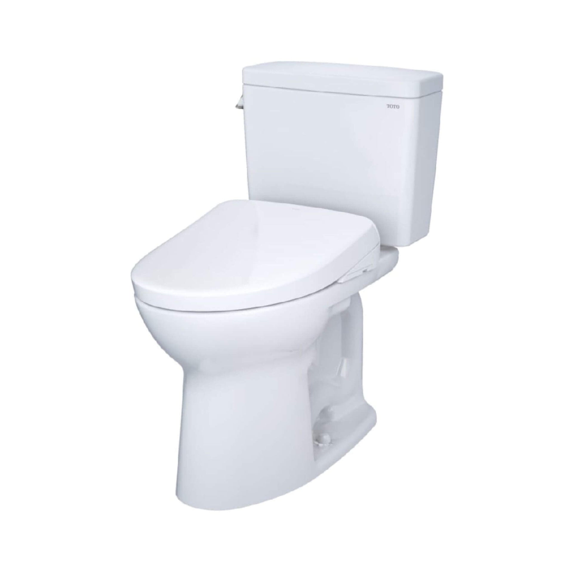 [MW7764726CEFG#01] TOTO Drake 1.28 GPF Electric Chair Height Toilet With Washlet S7 Heated Bidet Seat And Tornado Flush (SAK36508)