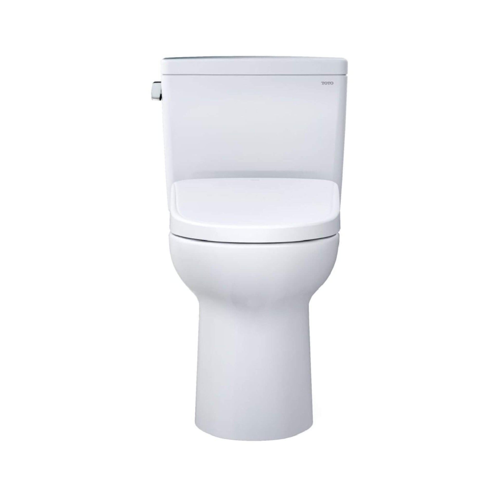 [MW7764726CEFG.10#01] TOTO Drake 1.28 GPF Universal Height Toilet With Washlet S7 Bidet Seat And 10