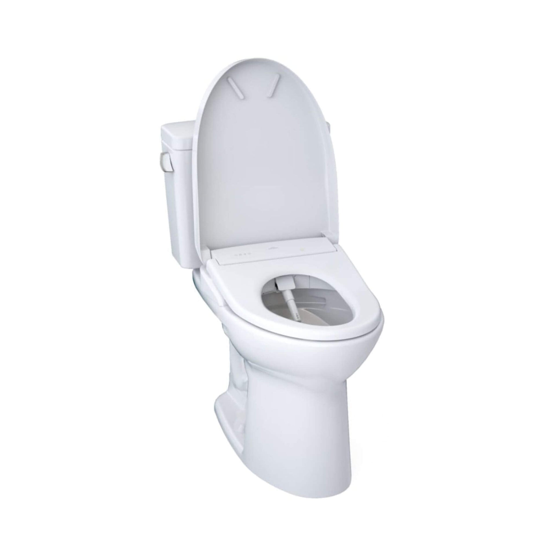 [MW7764726CSFG#01] TOTO Drake 1.6 GPF Elongated Chair Height Toilet With Washlet S7 Heated Bidet Seat And Night Light (SAK56817)